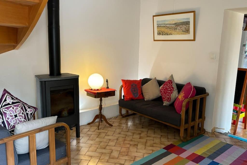 Maison Atypique Au Calme Saint-Laurent  Esterno foto
